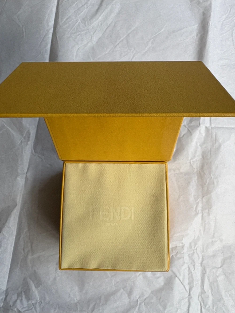 Fendi double FF signature logo brown leather bracelet with Box brand new